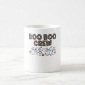 Boo Boo Crew � Funny Halloween Nurse Ghosts Medica Kaffeetasse (Mittel)