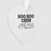 Boo Boo Crew � Funny Halloween Nurse Ghosts Medica Ornament (Vorderseite)