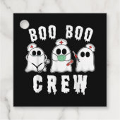 Boo Boo Crew Funny Nurse Ghost Costume Halloween Geschenkanhänger (Vorderseite)