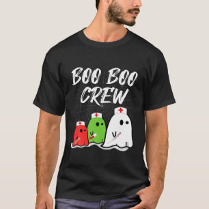 Boo Boo Crew Funny Nurween Hospital Ghost T-Shirt