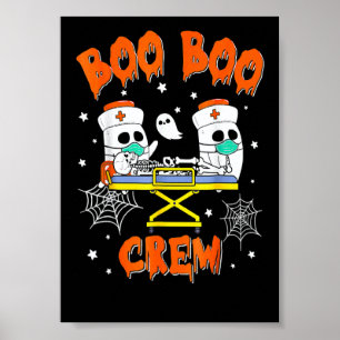 Boo Boo Crew Geist Arzt Sanitäter Rettungssanitäte Poster