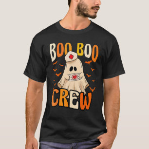 Boo Boo Crew Geist Lustige Krankenpflege Grusel Ha T-Shirt