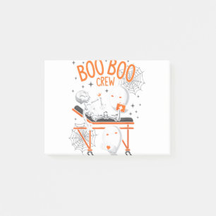 Boo Boo Crew Ghost Doctor Paramedic EMT Nurse Hall Post-it Klebezettel