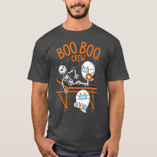 Boo Boo Crew Ghost Doctor Paramedic EMT Nurse T-Shirt