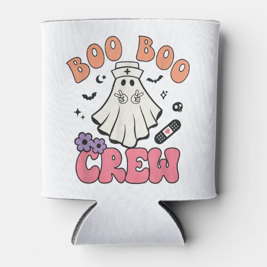 Boo Boo Crew Ghost Doctor Paramedic Nurse Hallowee Dosenkühler (Vorderseite)