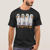 Boo Boo Crew Ghost Duck Funny Halloween Costume Wo T-Shirt (Vorderseite)