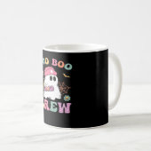 Boo Boo Crew Ghost Nurse Classic T - Shirt Kaffeetasse (VorderseiteRechts)