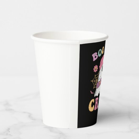 Boo Boo Crew Ghost Nurse Classic T - Shirt Pappbecher (Rechts)