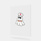 BOO BOO CREW Ghost Nurse Funny Halloween Essential Acrylschild (Winkel)