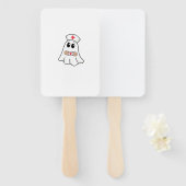 BOO BOO CREW Ghost Nurse Funny Halloween Essential Fächer (Vorne und Hinten)