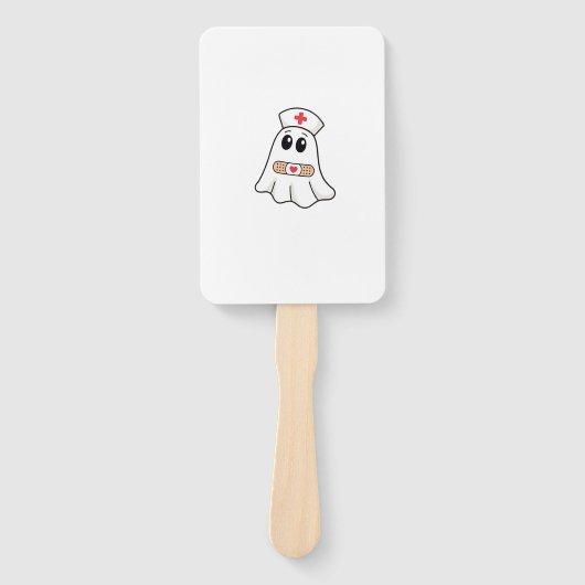 BOO BOO CREW Ghost Nurse Funny Halloween Essential Fächer (Vorderseite)