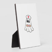 BOO BOO CREW Ghost Nurse Funny Halloween Essential Fotoplatte (Seite)