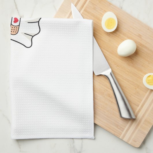 BOO BOO CREW Ghost Nurse Funny Halloween Essential Geschirrtuch (Viertel Falte)