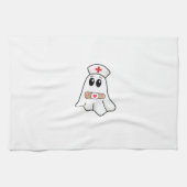 BOO BOO CREW Ghost Nurse Funny Halloween Essential Geschirrtuch (Horizontal)