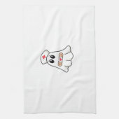 BOO BOO CREW Ghost Nurse Funny Halloween Essential Geschirrtuch (Vertikal)