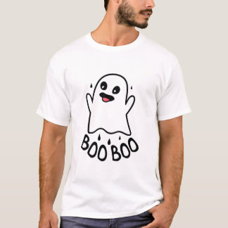 Boo Boo Crew Ghost Nurse Hauntely Halloween T-Shirt