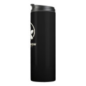 Boo Boo Crew Ghost Nurse - Niedlich und Spooky Hal Thermosbecher (Nach rechts gedreht)