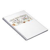 Boo Boo Crew Ghost Nurse Oversized T-Shirt Notizblock (Rechte Seite)