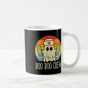 Boo Boo Crew Ghost Nurse Retro Halloween 2020 Nurs Kaffeetasse