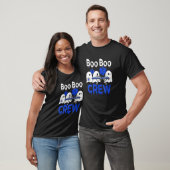 Boo Boo Crew Ghost Paramedic EMT EMS Nurse Hallowe T-Shirt (Unisex)