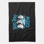 Boo Boo Crew Ghost Paramedic Nurse Halloween Essen Geschirrtuch (Vertikal)