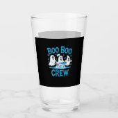 Boo Boo Crew Ghost Paramedic Nurse Halloween Essen Glas (Vorderseite)
