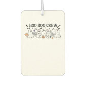 boo Boo Crew Halloween Classic T-Shirt Autolufterfrischer (Vorderseite)