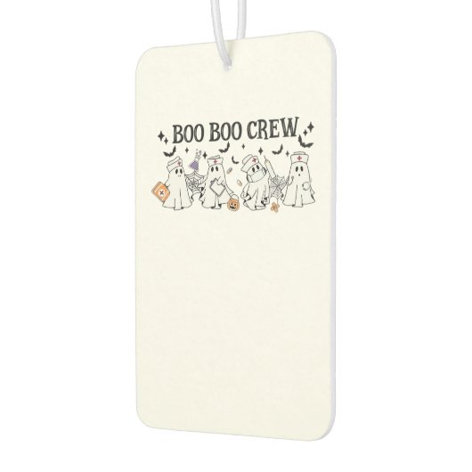 boo Boo Crew Halloween Classic T-Shirt Autolufterfrischer (Links)