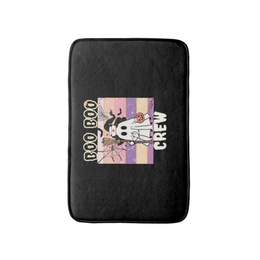 Boo Boo Crew Halloween Ghost Nurse Essential T-Shi Badematte (Vorderseite Vertikal)