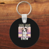 Boo Boo Crew Halloween Ghost Nurse Essential T-Shi Schlüsselanhänger (Vorderseite)