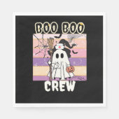 Boo Boo Crew Halloween Ghost Nurse Essential T-Shi Serviette (Vorderseite)