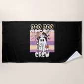 Boo Boo Crew Halloween Ghost Nurse Essential T-Shi Strandtuch (Vorderseite)
