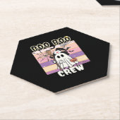 Boo Boo Crew Halloween Ghost Nurse Essential T-Shi Untersetzer (angewinkelt)