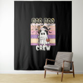 Boo Boo Crew Halloween Ghost Nurse Essential T-Shi Wandteppich (Beispiel)