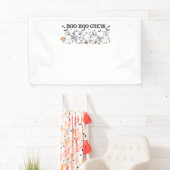 Boo Boo Crew Halloween Klassischer T - Shirt Banner (Insitu)