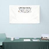 Boo Boo Crew Halloween Klassischer T - Shirt Banner (Messeveranstaltung)