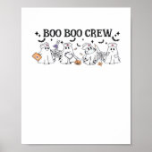Boo Boo Crew Halloween Klassischer T - Shirt Poster (Vorne)
