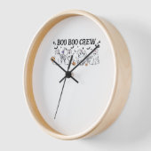 Boo Boo Crew Halloween Klassischer T - Shirt Uhr (Winkel)