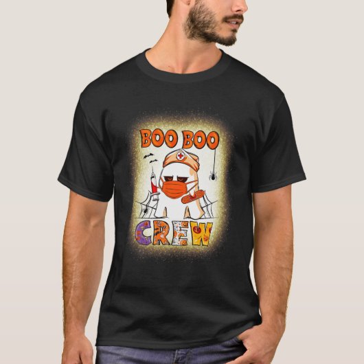 Boo Boo Crew Halloween Kostüm Medizinsturen T-Shirt (Vorderseite)