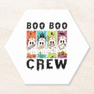 Boo Boo Crew Halloween Krankenschwester Untersetzer
