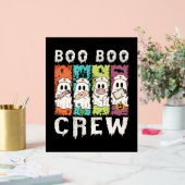 Boo Boo Crew Halloween Nurse Acrylschild (Hochzeit)
