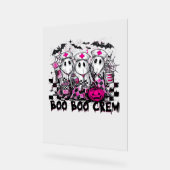 Boo Boo Crew Halloween Nurse Classic T - Shirt Acrylschild (Winkel)