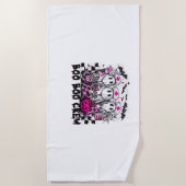 Boo Boo Crew Halloween Nurse Classic T - Shirt Strandtuch (Vorderseite)