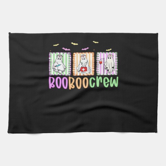Boo Boo Crew Halloween Nurse Essential T-Shirt Geschirrtuch (Horizontal)