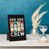 Boo Boo Crew Halloween Nurse Fotoplatte (Seite)