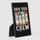 Boo Boo Crew Halloween Nurse Fotoplatte (Seite)