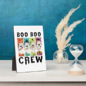 Boo Boo Crew Halloween Nurse Fotoplatte (Seite)
