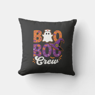 Boo Boo Crew Halloween-Nurse-Geister-Design Kissen