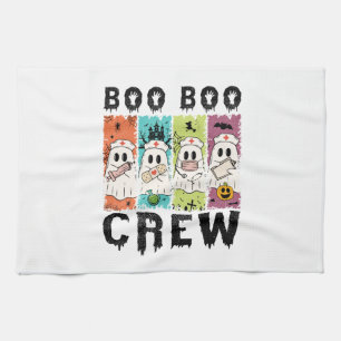 Boo Boo Crew Halloween Nurse Geschirrtuch