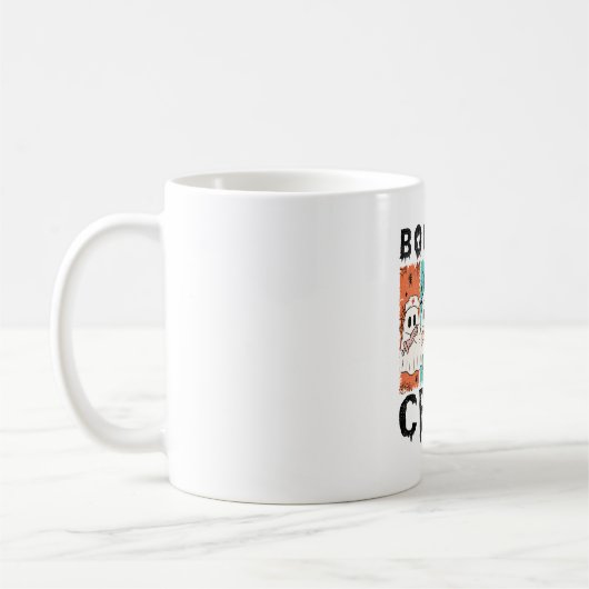 Boo Boo Crew Halloween Nurse Kaffeetasse (Links)
